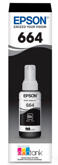 ventas de tinta epson 664 black